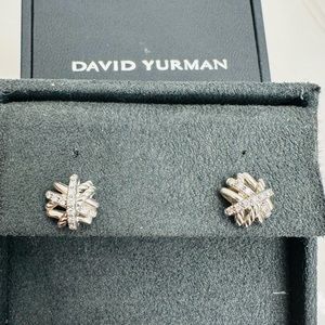 David Yurman Crossover Stud Earrings